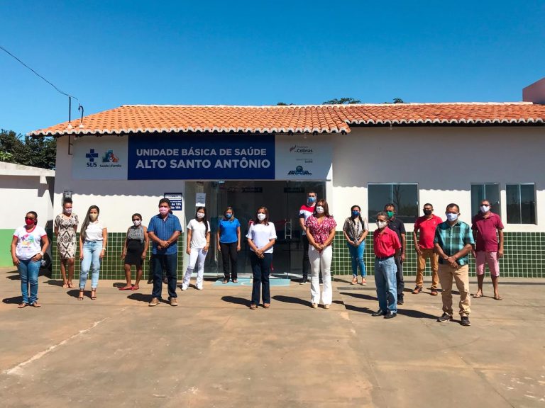 COLINAS | Prefeitura entrega novas Unidades Básicas de Saúde dos bairros Alto Santo Antonio e Serrinha
