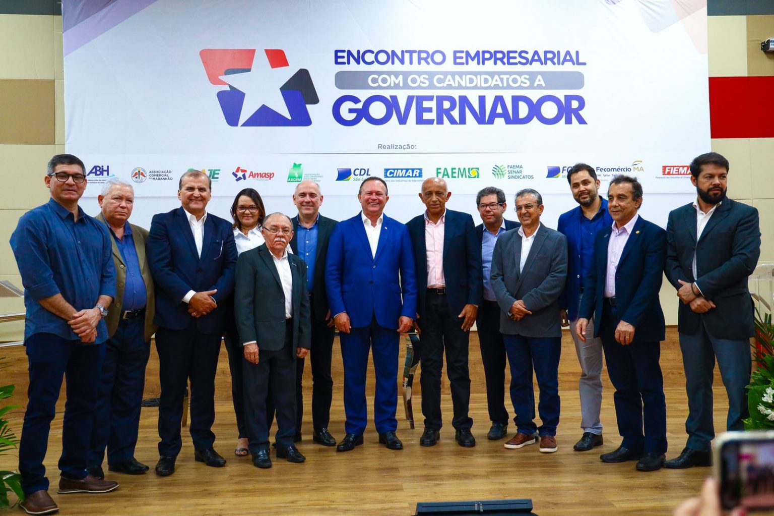 Carlos Brandão participa do Encontro Empresarial com Candidatos a